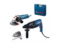 Bosch Borrhammare Gbh 240 + Vinkelslip Gws 750-125 S