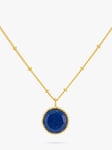 Auree Barcelona Birthstone Vermeil Necklace