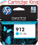 HP 912 cyan ink cartridge for HP OfficeJet Pro 8025 All-in-One Printer