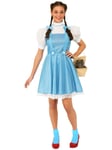 Dorothy Deluxe The Wizard Of Oz Storybook Movie Adult Womens Costume STD