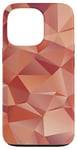 Coque pour iPhone 13 Pro Simple Abstrait Brique Rouge Abstrait Triangle