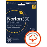 Norton Digital Download for Windows, Mac, for 10 Devices - Annual Subscription