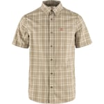 Fjällräven Mens Övik Lite Shirt S/S (Vit (FOSSIL-CHALK ROSE/118-302) X-large)