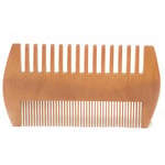 Beard Comb - 2 Sided Comb Made From Sustainable Bamboo & Pear Wood Male Grooming