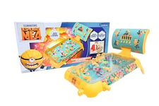 Lexibook Lexibook-JG610DES Minions, Moi, Moche et Méchant, Flipper Électronique de tableMinions, Jeu d'action et de réflexe pour Enfant et Famille, écran LCD, Effets Lumineux et sonores, JG610DES