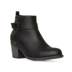 Ladies Heeled Boot In Black By Lilley & Skinner Size Eu 36,37,38,39,40,41