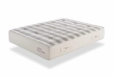 Moonia Matelas à mémoire de forme 160 x 200 Grand Spring Nature | Confort maximal | Hauteur +/- 30 cm | Matelas à ressorts ensachés | Effet nuage | Toutes les dimensions