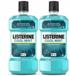 Listerine Antiseptic Mouthwash Cool Mint 1L x 2