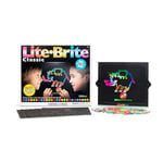 Basic Fun 2215 Lite-Brite Ultimate Classic, Planche à Dessin Lumineuse, Planche à Dessin LED avec Couleurs, Jouets Lumineux, Planche à Dessin avec Effet néon Glow Art, à partir de 3 Ans