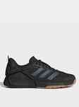 adidas Mens Training Dropset 3 Trainers - Black, Black, Size 7, Men