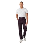 Dickies Men's Original 874 Work Pants Business Casual, Maroon, 38W / 34L