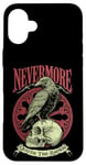 Coque pour iPhone 16 Plus Nevermore Quoth The Raven Gothic Edgar Allan Poe