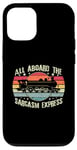 iPhone 12/12 Pro Retro Wagon Train Lover Model Train Railroad Conductor Funny Case