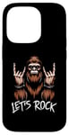 Coque pour iPhone 14 Pro Let's Rock Sasquatch Bigfoot