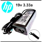 HP Laptop Charger Adapter For HP Pavilion BLUE PIN 3.33A 65W 19.5V AC Cable Plug