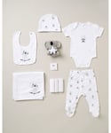 Rock A Bye Baby Childrens Unisex 10-Piece Koala Bear Print Gift Set - White - Size 3-6M