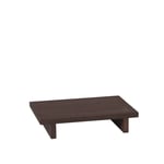 Ferm Living - Kona Side Table - Dark Stained - Sidebord - Brun - Tre