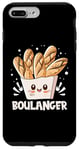 Coque pour iPhone 7 Plus/8 Plus Boulanger Baguettes Heureux