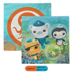 Octonauts-teema Ruokailuvälineet Lasten juhlakoristeet Syntymäpäiväjuhlat vauvan kylpykuppilautanen kierre lautasliina juhlatarvikkeet illallissetit