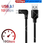 abdos-0.3m-Câble USB A vers USB C 10Gbps 5m 3A USB3.2 Gen1, Charge rapide pour Oculus Quest 1-2 Link VR, tran