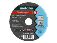 Metabo Flexiarapid TF 41 - Skärskiva - för rör, profiler, inox steel, metal sheets, wires, thin-walled materials - 150 mm - grus: A30