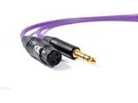 Melodika Jack 6.3Mm - Xlr Kabel 10M Lila