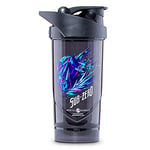 Shieldmixer Hero Pro Classic Shaker for Whey Protein Shakes and Pre Workout, BPA Free, 700 ml, Sub Zero