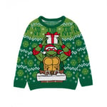 Teenage Mutant Ninja Turtles Boys Knitted Christmas Jumper - 3-4 Years