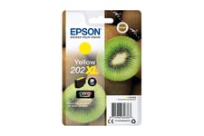 Epson 202XL - XL - gul - original - bläckpatron