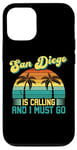 iPhone 15 Funny California San Diego Is Calling I Must Go Case