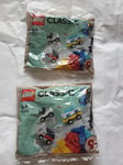 X2 LEGO CLASSIC: 90 Years of Cars (30510) Poly Bags