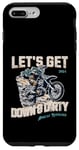 iPhone 7 Plus/8 Plus Motocross Fever s Let's Get Down & Dirty s Dirt Track Case