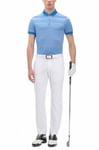 New Hugo Boss men stretch white golf pro pants trousers bag club HAKAN XL 38R 54