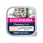 Eukanuba Grain Free Senior lammasta, vanhemmille kissoille, 16x85 g