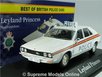 LEYLAND PRINCESS CAR MODEL STAFFORDSHIRE POLICE 1:43 CORGI VANGUARDS ATLAS T3Z