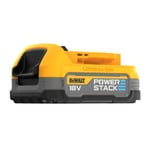 Paket med 2 Powerstack XR 18V 1,7Ah Li-Ion batterier + DEWALT laddare - DCB115E2-QW