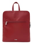 L.Credi, Sac à dos Mixte, Rouge, Taille unique