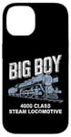 Coque pour iPhone 14 Big Boy 4000 Locomotive à vapeur Locomotive Train Lover Lover