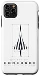 Coque pour iPhone 11 Pro Max Spirit Of Concorde Avion Dimensions Art