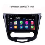 SADGE pour Nissan Qashqai/X-Trail Navigation avec 10,1 Pouces à écran Tactile avec Navigation GPS Bluetooth Musique Android Appareil de Navigation WiFi 4 g/BT Tethering Internet