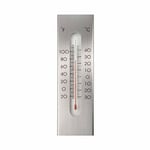 Nature Thermomètre Mural Aluminium Hygromètre Température Intérieure/Humidité