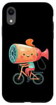 Coque pour iPhone XR Sèche-cheveux pour vélo
