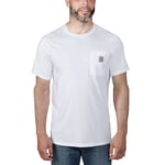 Carhartt Force Pocket T-Shirt Herr White XL