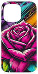 iPhone 14 Pro Max Floral Rose Botanical Art, Vibrant Street Style, Love Roses Case