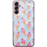 Babaco ERT GROUP mobile phone case for Samsung A14 4G/5G original and officially Licensed pattern Ice Cream 002 optimally adapted to the shape of the mobile phone, case made of TPU