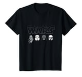 Youth Star Wars Character Heads T-Shirt