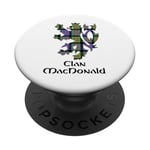 Clan McDonald Tartan Nom de famille écossais Scotland Pride PopSockets PopGrip Adhésif