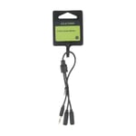 Eletra Mini jack splitter, sort