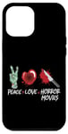 iPhone 12 Pro Max Scary Horror Movie Knife Zombie Hand Peace Love Case