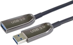 Premiumcord Optisk Förlängning Aoc-Kabel Usb 3.0 A/Male - A/Female, 25M